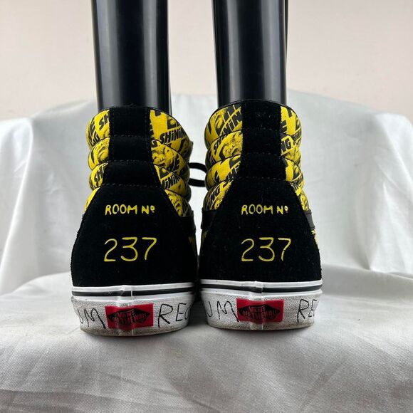 Vans X House of Terror The Shining RedRum Sk8-Hi Jack Torrance Trainers Size 12